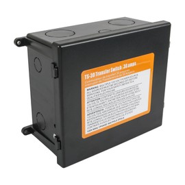 Nirakoka 30 Amp Automatic Transfer Switch, Rated 120VAC Applied to RV