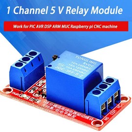8PCS 5v Relay Module 1 Channel Relay Board for Raspberry Pi with Opto-Isolated High or Low Level Trigger 5v 1 Channel Switch for Arduino