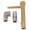 G3/4 Quick Coupler Key Brass Sprinkler Valve Key Stainless Steel