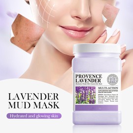 Jelly Mask Powder for Facials, 540 g, Lavender Peel-Off Face Mask, Firming Face Mask, Jelly Face Mask, Hydro Face Mask, Lavender Mask