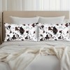 Cow Print Throw Pillow Covers 12x20 Lumbar Pillow Cases Western