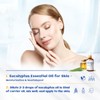 HIQILI 100ML Eucalyptus Essential Oil for Spray, Diffuser & Skin,