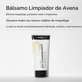 The INKEY List Bálsamo Limpiador de Avena 150 ml, Disuelve el Maquillaje, Cuidado de la Piel Nutritivo, Limpiador Suave, Apto para Veganos, Adecuado para Todo Tipo de Piel