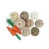 Juego de 10 bolas decorativas para centros de mesa, bolas