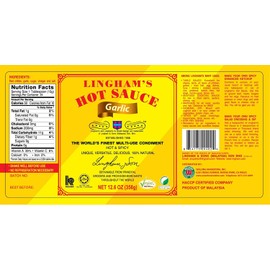 SAUCE HOT GARLIC 12.6OZ