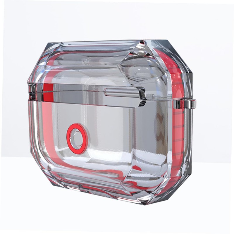 jojofuny 3pcs Wireless Earphone Protector Case Cover for Clear TPU