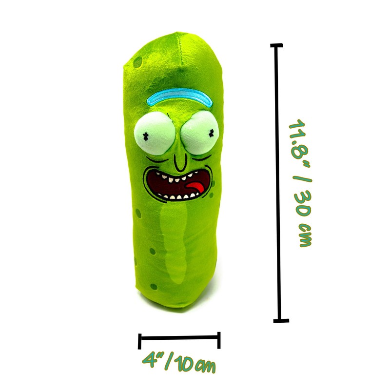 Pickle Rick Plush Toy 30cm