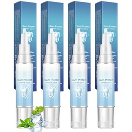 Mullein Gum Repair Gel, Teeth Whitening Essence Pen, Gum Shield Soothing Gel (Teeth Pen Set(4 Piece))