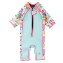 Splash About Girls Kids Shorty Wetsuit, Up & Away, 2-4 Years EU