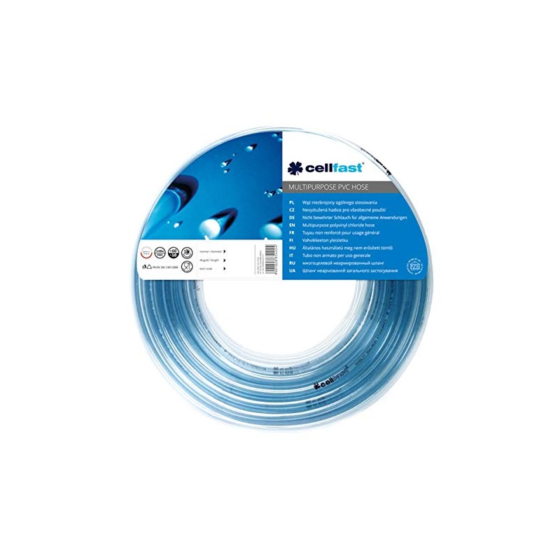 CELLFAST PVC All-Purpose Drinking Water Hose Water Hose Caravan Motorhome