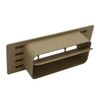 Kair Beige Airbrick Grille with Damper Flap for 150mm x