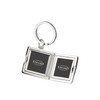 Key Ring with Photo Frame Silver Plated / Silvered