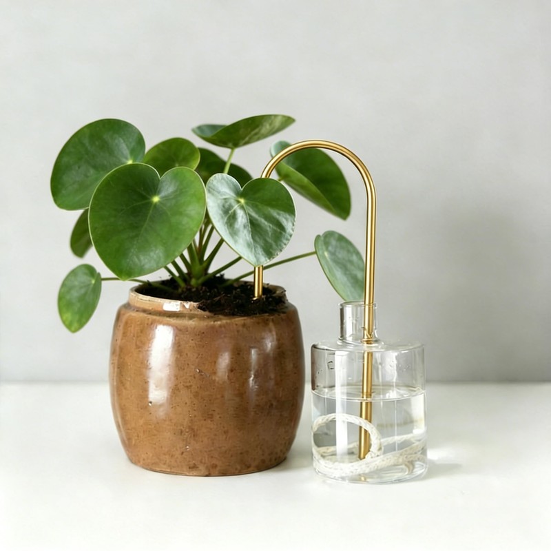 Self-Watering Wick System for Effortless Plant Care, Automatic Drip Irrigation,