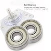 DC Geared Motor Self Locking Aluminum Alloy Shell Brass Coil