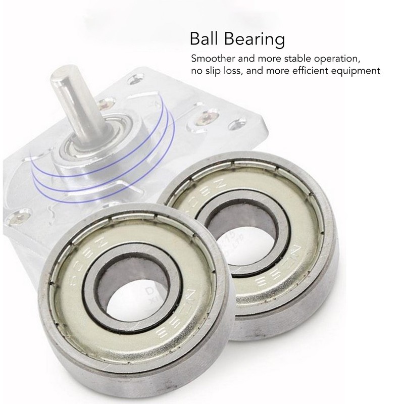 DC Geared Motor Self Locking Aluminum Alloy Shell Brass Coil