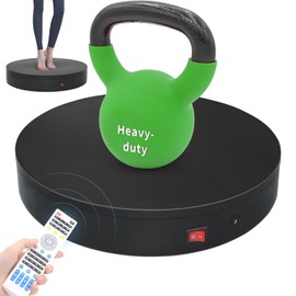 ComXim Remote Photography Motorized Turntable Rotating Display Stand base giratoria para Spinning Rotating Platform 360 photo booth lazy susan for Display,3D Scanner Models(Load Range:88lbs~300lbs)