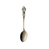Takakuwa Metal Rune Coffee Spoon, Antique Gold, Size: Approx. W12.2