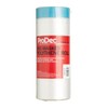 ProDec 110cm x 25m Pre-Masked Polythene Dust Sheet Roll, Dustproof
