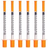 Syringes 1ml with 31 Gauge 5/16" 6mm Disposable Lab Syringe