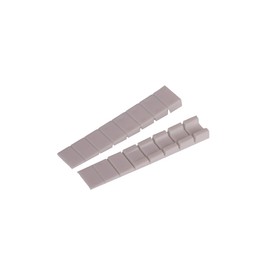 S&S-Shop 30 Furniture Wedges Made of Plastic – White – with 7 Set Breakage Points / Wheel Chocks / Adjusting Wedges / Mounting Wedges