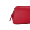 Women's Leather Cosmetic Bag - Medium Travel Makeup Pouch -