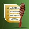 Sandalwood Dreadlocks Brush - Locsanity Natural Wooden Loc Brush with