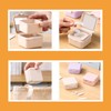SXIUU Braces Box Cleaning Box, Denture Box, Travel Denture Box