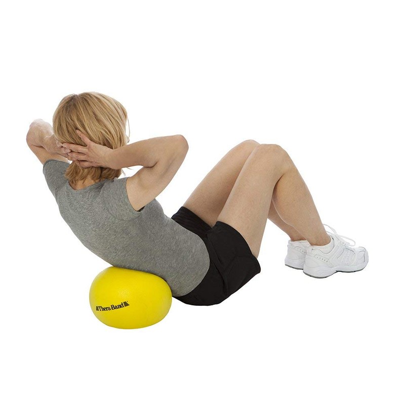 THERABAND Mini Ball, Small Exercise Ball for Yoga, Pilates, Abdominal