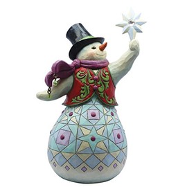 Heartwood Creek Sparkling Celebration Like SNO-Other Figurine, Resin, Multi-Colour, 12.7 x 8.9 x 20.5 cm