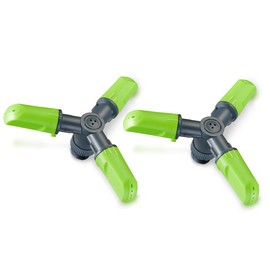 YESTAR Water Sprinkler Head for Lawn Sprinklers 360 Degree Rotaing Head Garden Mini Garden sprinklers for Small Areas (2 Pack Nozzle)