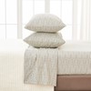 Great Bay Home 4-Piece Full Size Stripe Microfiber Sheet Set