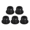 uxcell 5 Pcs Black Plug Holes, Waterproof Rubber Button Plug
