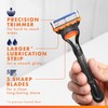 Gillette Fusion5 Mens Razor Blade Refills, 8 Count, Lubrastrip for