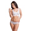 LIPOELASTIC PI Extra Post-Operative Compression Bra, White