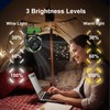 ELZO 30000mAh Camping Fan with LED Light, Max 70H Working,