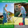 TooAemiS Weed Eater Handle Extension Ergonomic Weed Eater Attachments Weedeater