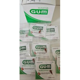 GUM Stimulator Refill Tips Gingival Stimulator Tip Refills, 36/Pkg, Sunstar