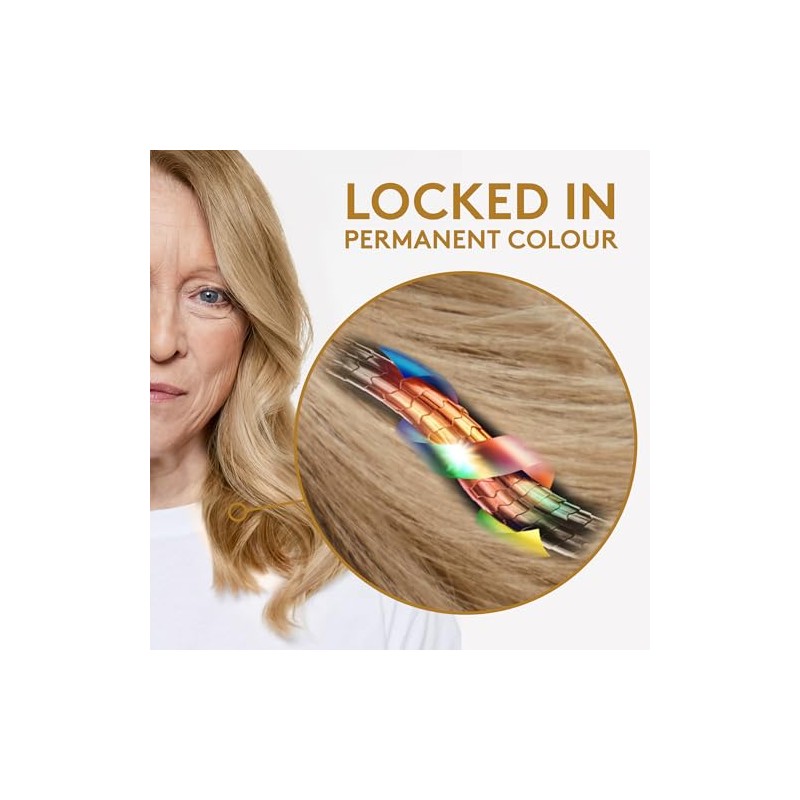 Josh Wood Colour Permanent Hair Dye, 8.0 Dark Blonde, Ammonia-Free,