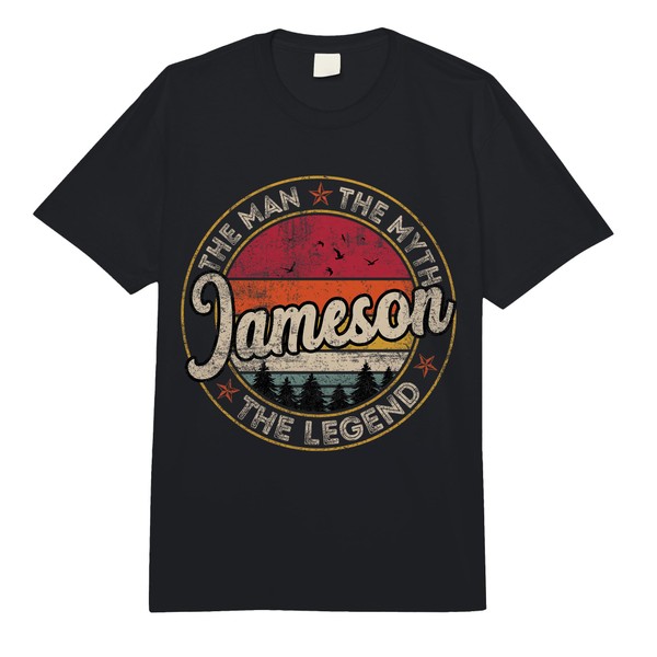 Jameson The Man The Myth The Legend Personalized Name Comfort