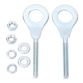 Jiawu Chain Tensioner Adjuster, 15mm 8Pcs Chain Axle Adjuster for Baja Mini Bike MB165 MB200, Ct200u Ct200u-ex, Falcon 200,TrailMaster MB200-1, Motovox MBX10, MBX11