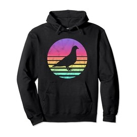 Classic Pigeon Gift Graphic Pullover Hoodie