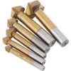 KEWAYO 6pcs Countersink Chamfering Cutter Countersink Drill Bit 3 Blade