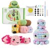 Crochet Kit for Beginners, Amigurumi Beginner Crochet Kits for Adults,