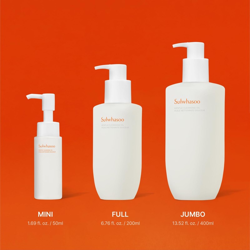 Sulwhasoo Gentle Cleansing Oil: Silky, Hydrating, Removes Waterproof Makeup &