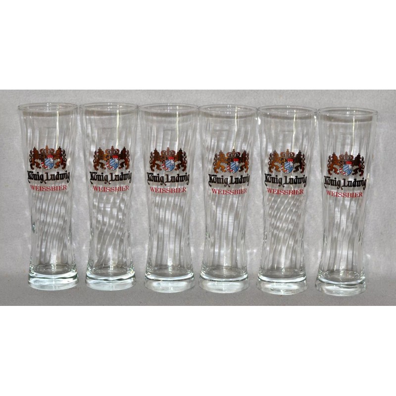 1 Konig Ludwig Weissbier Pilsner Beer Glass Perfect for Your