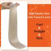 Full Shine Extensiones Cabello Humano 16in 50pz 40gr Platino Blonde
