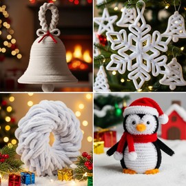 Caydo 50PCS Extra Thick White Pipe Cleaners Craft Supplies Jumbo Pipe Cleaners Chenille Stems for Kids Craft DIY Projects Creative Decoration, (30 mm x 12 Inch)