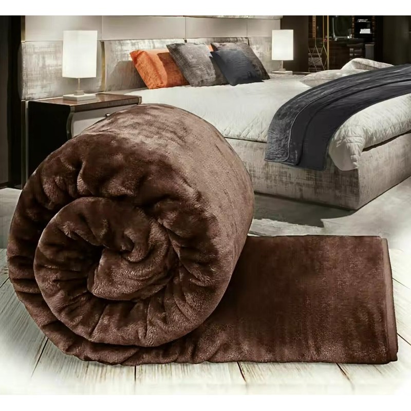 Soft Cotton Fleece Throw Blanket for Everyday Comfort – Cozy