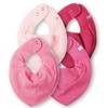 Set of 4 Pippi Triangular Baby Bibs Neck Scarf Set