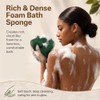 Esponja de red africana para la ducha, 2 esponjas exfoliantes